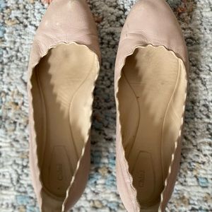 Chloe nude flats